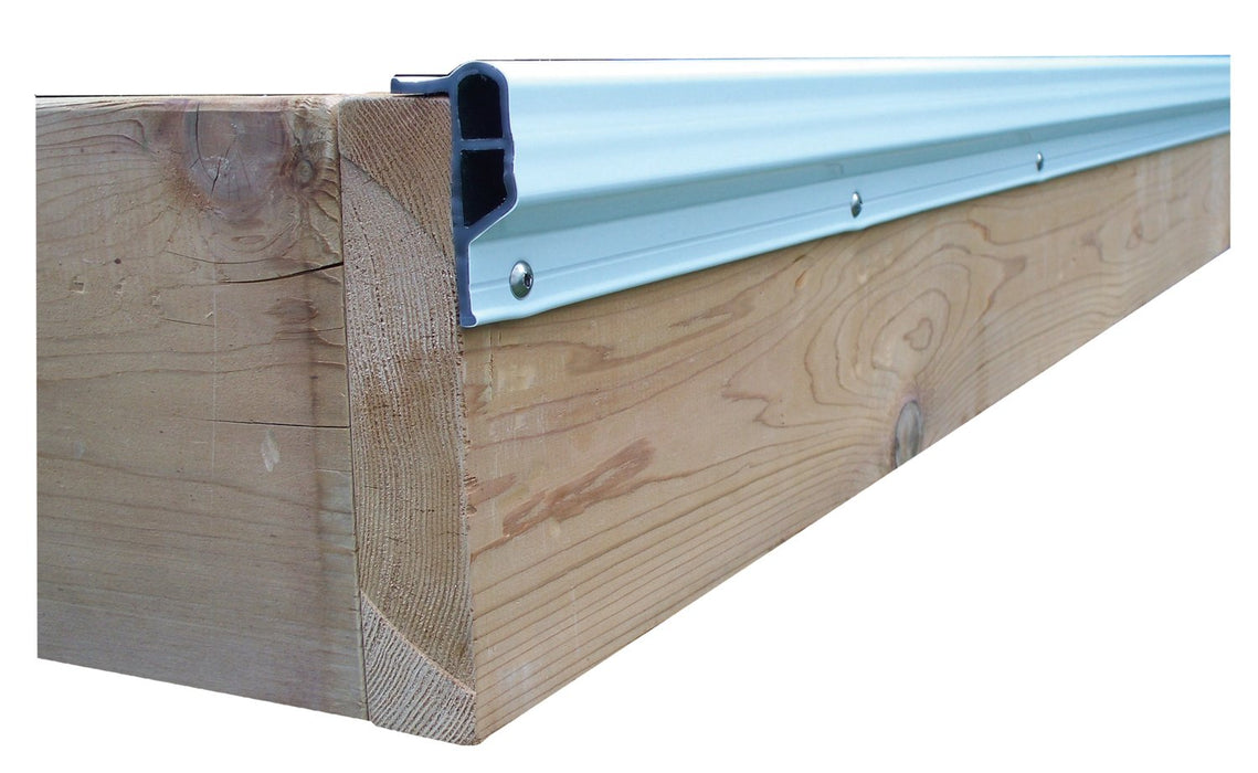 Dock Edge DE1136F Economy Dock Guard Profile, 10' Roll, White