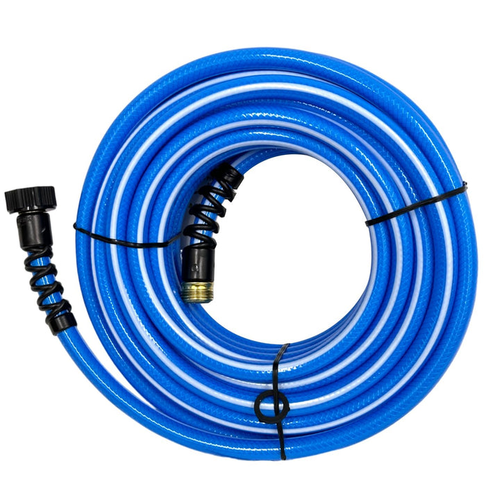 Valterra W01-8300 Blue AquaFresh High Pressure RV Drinking Water Hose 1/2" x 25'