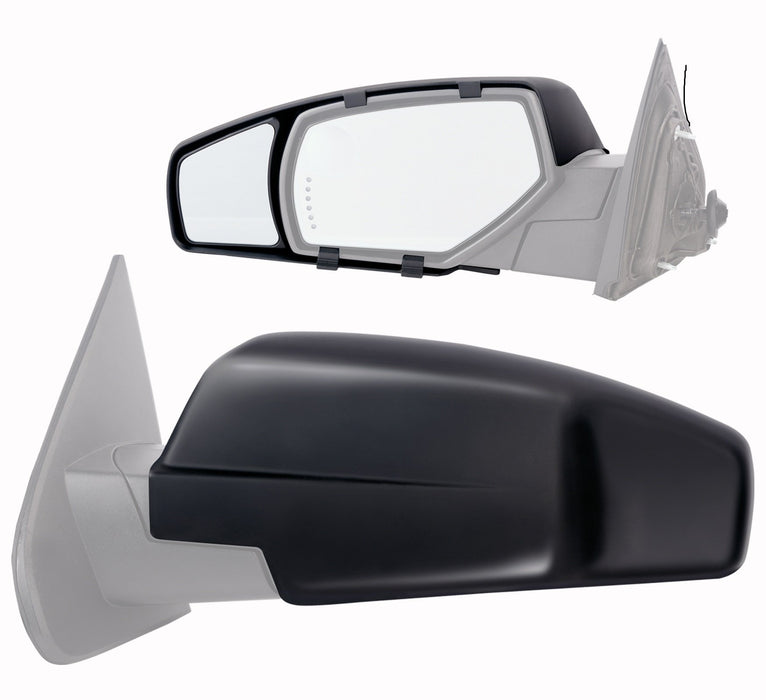 K-Source 80910 Snap-On Towing Mirrors, pr.