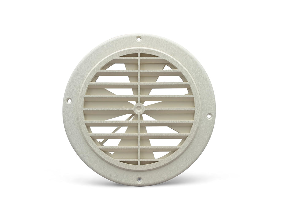 B&B Molders 94275 Ceiling Grill, White w/ Damper