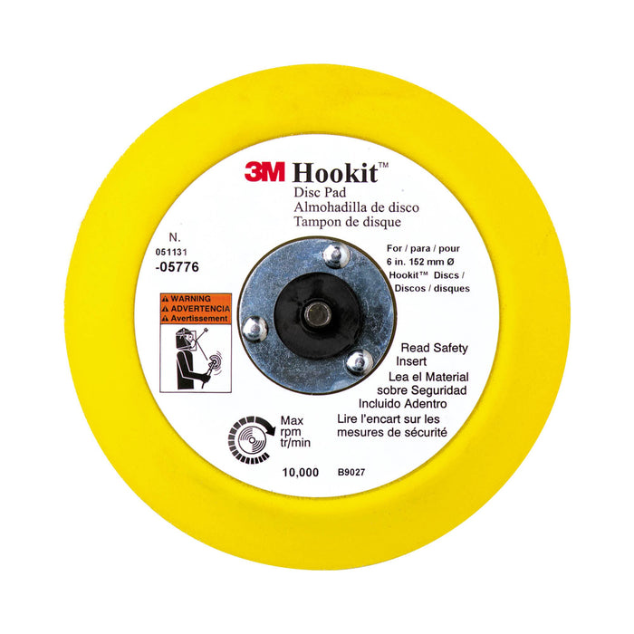 3M 5776 6" Hookit Disc Pad