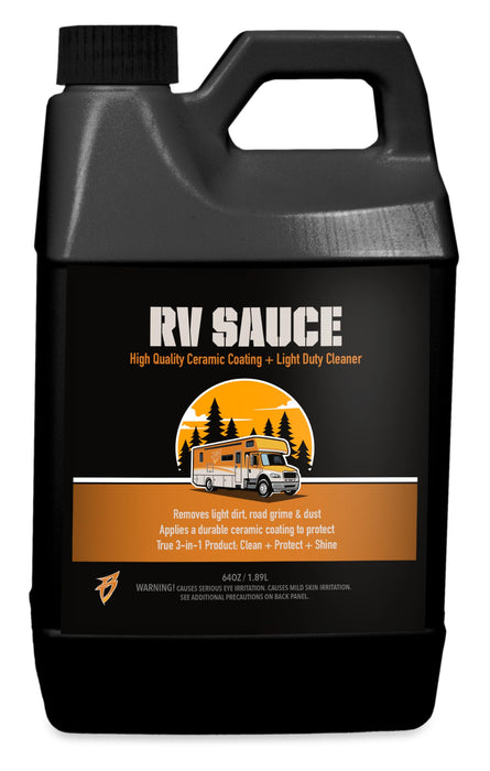 Boat Bling RVS0064 RV Sauce, Ceramic Coating and Light Duty Cleaner, 64 oz.