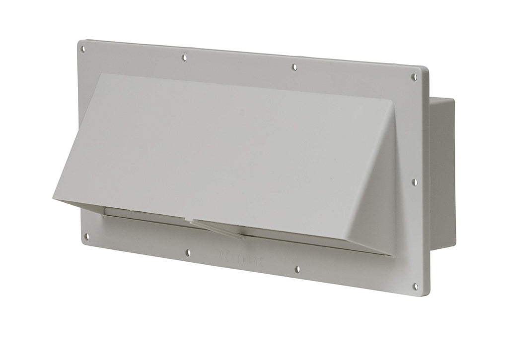 Dexter BV2111-13 24 Exterior Wall Vent w/ 1-3/4" Collar Length, Polar White