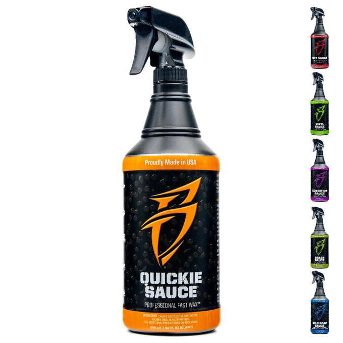 Boat Bling QS0032 Quickie Sauce Elite High Gloss Fast Wax, Quart