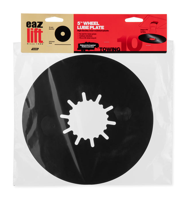 Camco 44664 5th Wheel Lube Plate, 10"