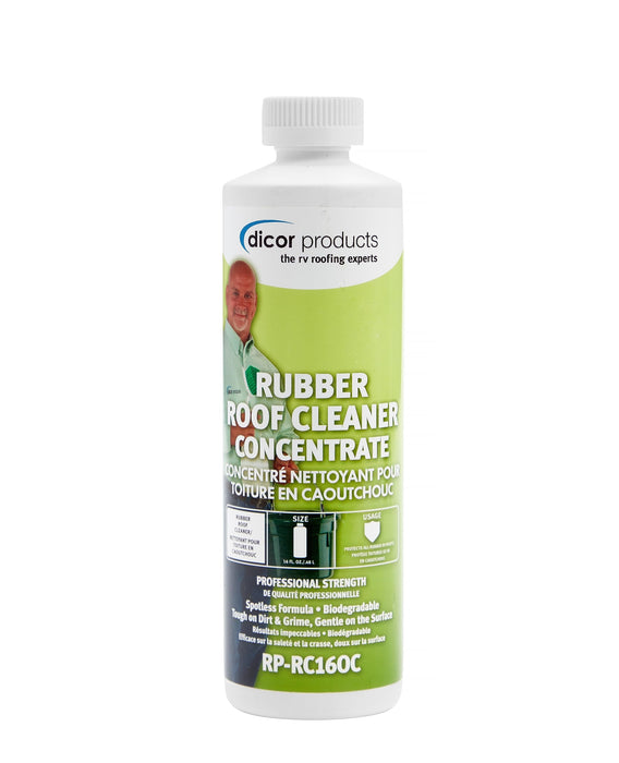 Dicor Corporation RP-RC160C Rubber Roof Cleaner, 16 oz. concentrate