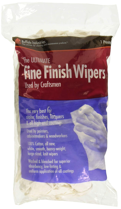 Buffalo Rags 12030 Ultimate Fine Finish Wiper, 1 lb.