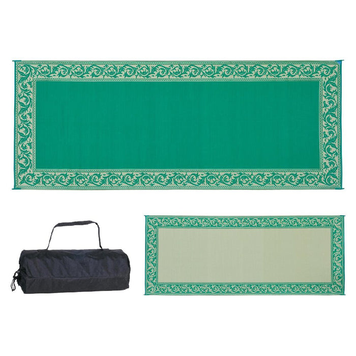 Ming's Mark RC4-GRN Reversible Mat, Classical Green/Beige, 8' x 20'