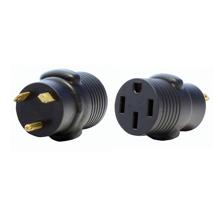 Valterra A10-3050AVP Mighty Cord 30AM-50AF Adapter Plug, Carded