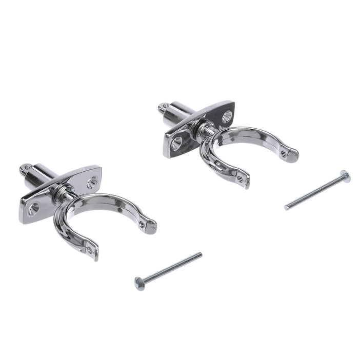 Seachoice 50-70401 Chrome Plated Zinc Rowlock Set (Sold as Pair)