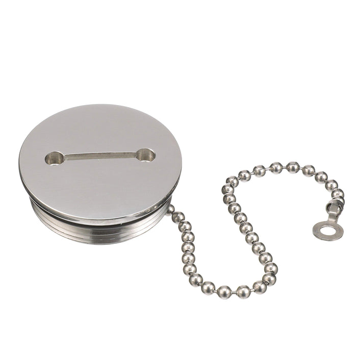 Attwood 66061-3 Deck Fill Replacement Cap For 66126, Stainless Steel