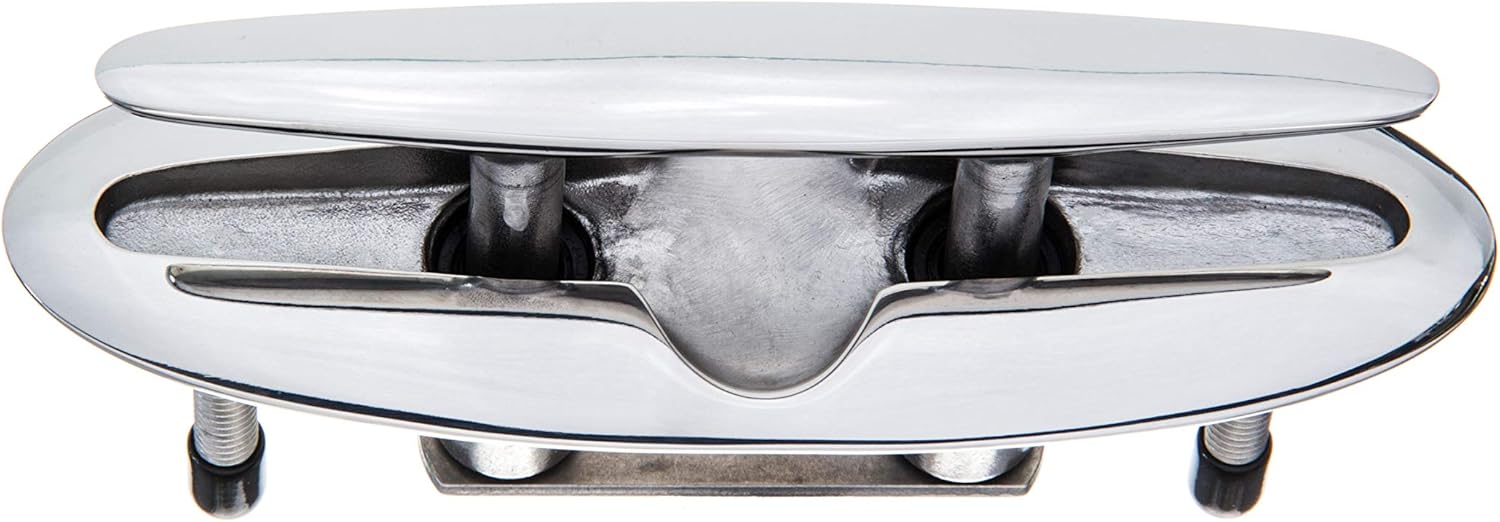 Attwood 6" Low-Profile Stainless Steel Marine Neat Cleat
