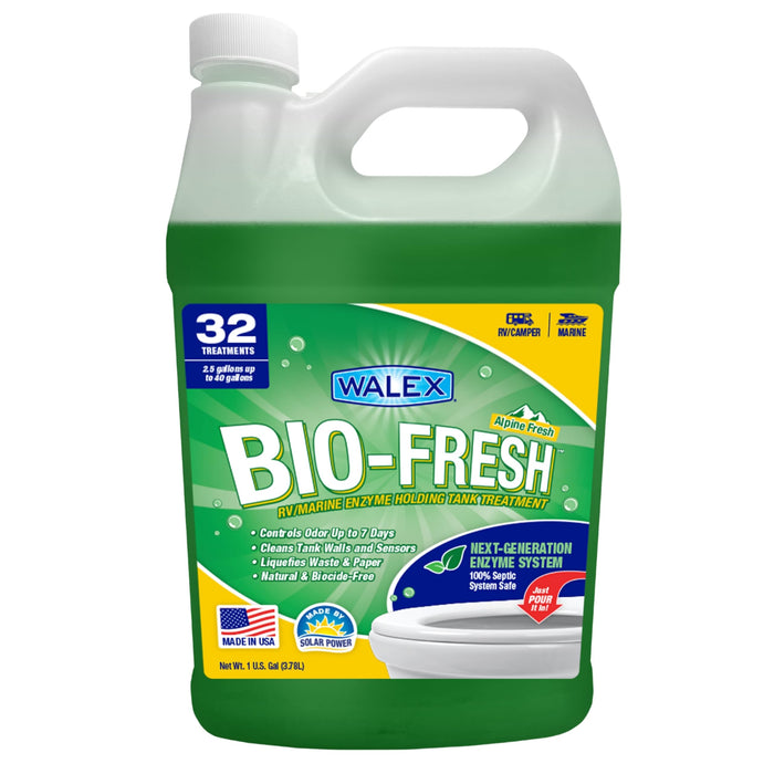 Walex Products BIOFRAF1G Walex Holding Tank Treatment, 1 Gal.. Alpine Fresh