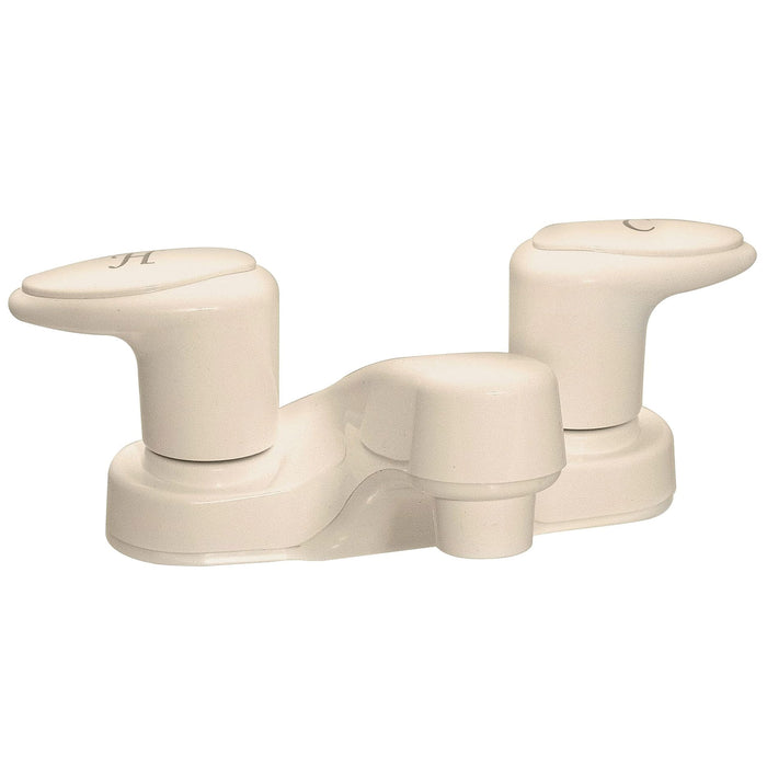 Valterra PF222101 Catalina Biscuit Finish Two Lever Handle RV Lavatory Bathroom, Faucet