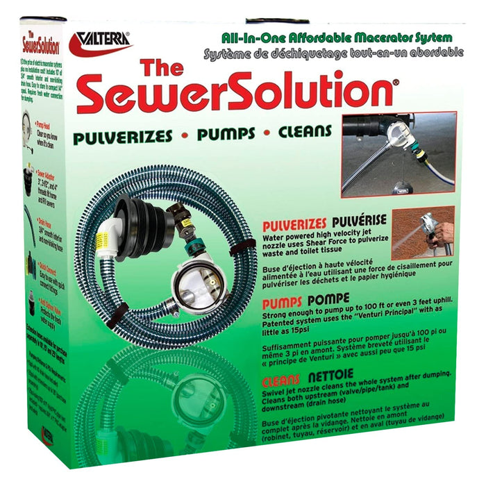 Valterra SS01 The SewerSolution System | RV Waste Water Powered Jet Pump Kit