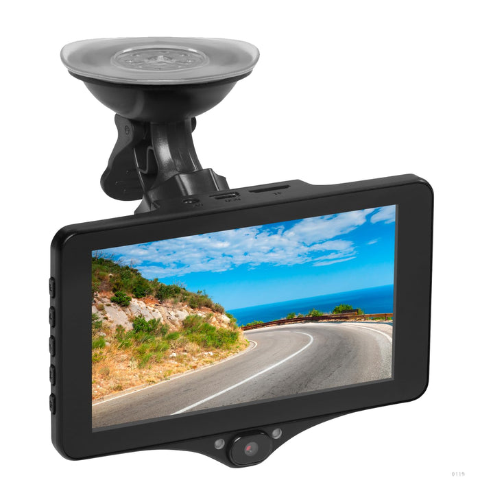 Boss Audio BCAM60 Dash Cam With Front, Inside & Rear View