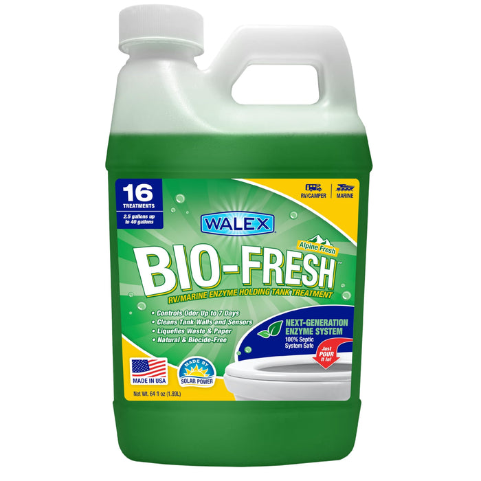 Walex Products BIOFRAF64 Walex Holding Tank Treatment, 64 oz. Alpine Fresh