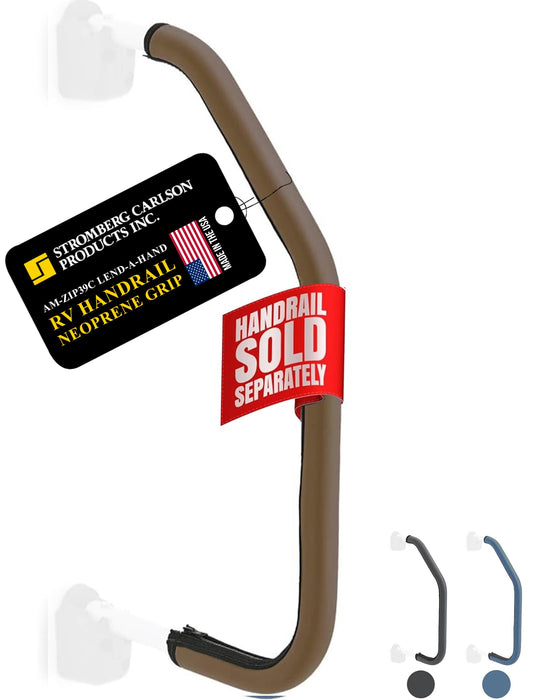 Stromberg Carlson AM-ZIP39T Zip Grip Handrail Grip Only, 39" Long, Tan