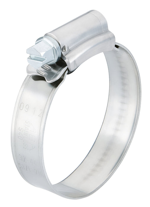 Scandvik 13632 ABA SS Hose Clamps, #12, 10 Pack