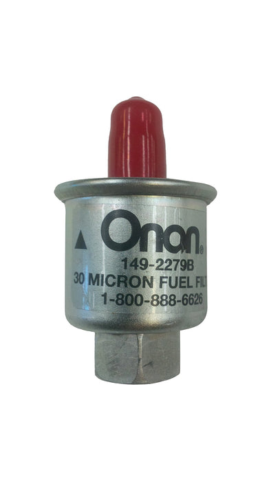 Onan 149-2279 Onan/Cummins Fuel Filter Emerald BGE F-G, NHE G, Marquis BGM A-F, NHM A-F
