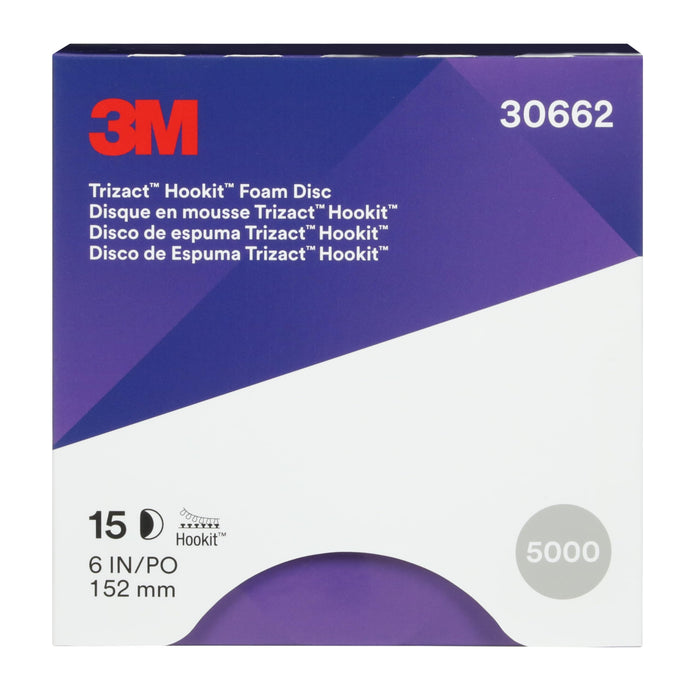 3M 30662 Trizact P5000 Hookit Foam Disc