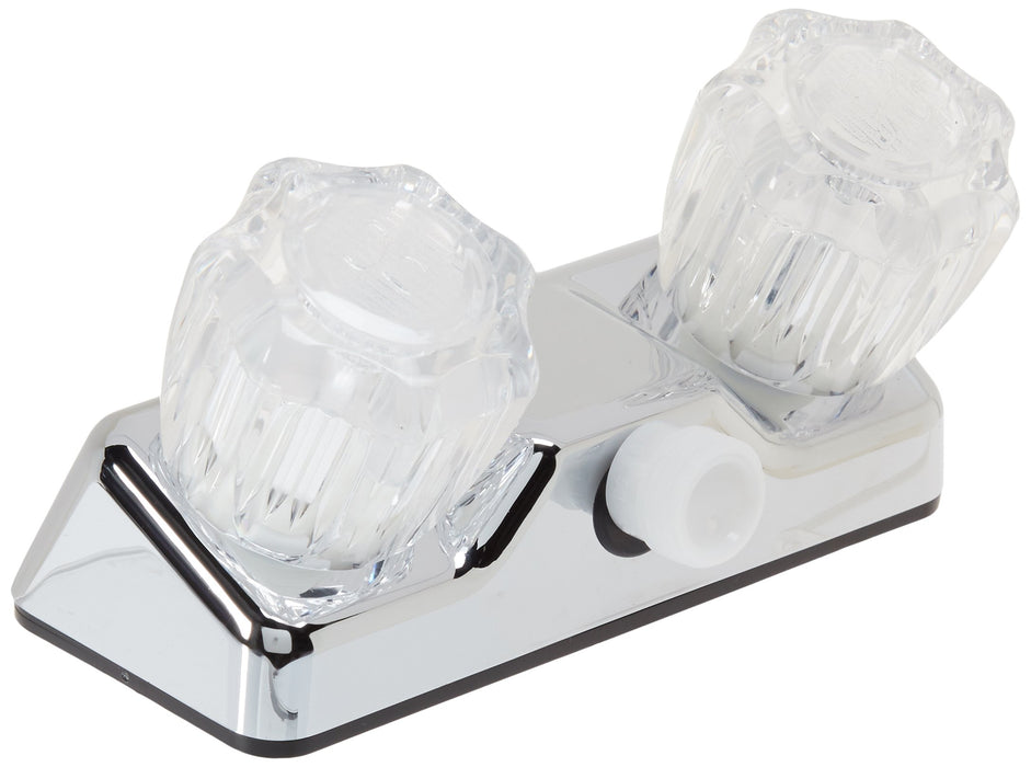 Bristol Products 20354R207 Utopia Shower Valve, Chrome w/Clear Handles