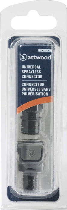 Attwood 8838US6 Universal Sprayless Connector Set without Sealant