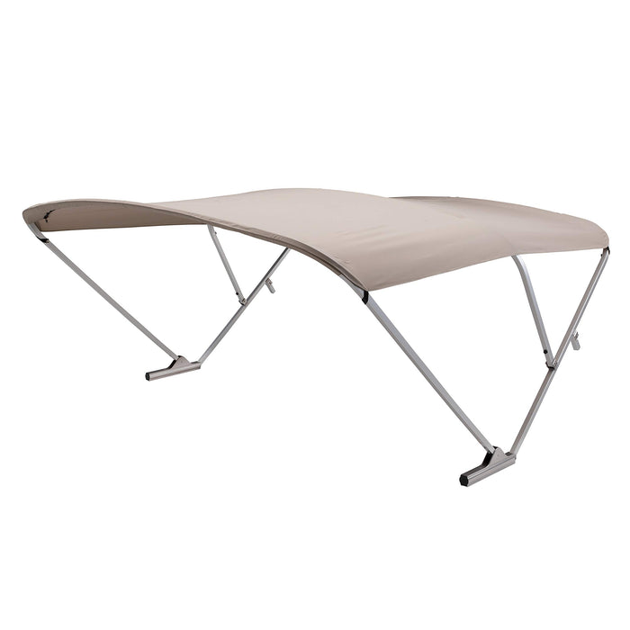 Taylor Made Products 2020000298 Taylor Sureshade Power Bimini, Beige w/Clear Anodized Frame