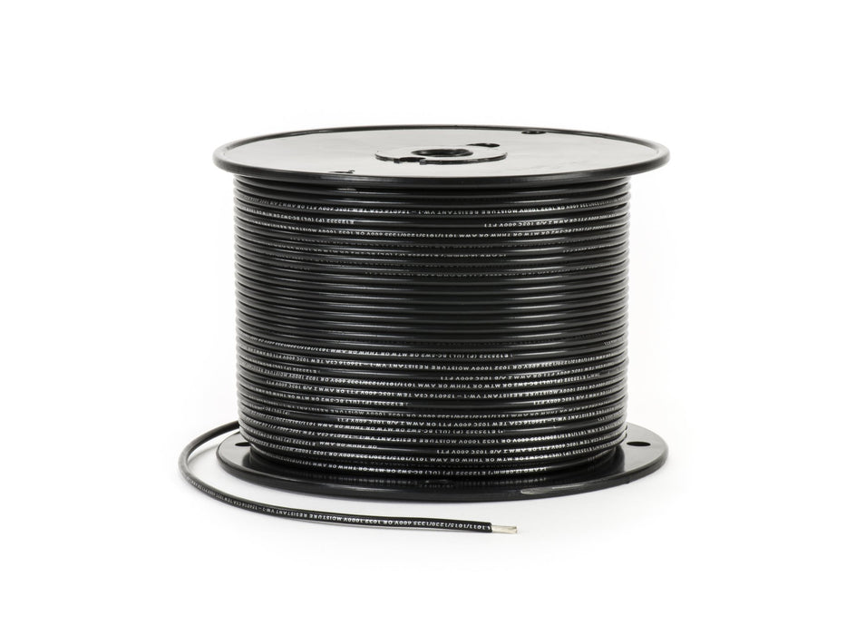 Cobra Wire and Cable A2018T07100FT Primary Tinned Copper Wire, 18 AWG, 100', Black