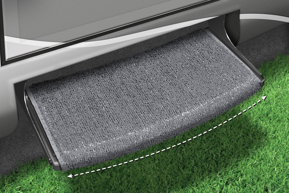Prest-O-Fit 2-0206 Wraparound Radius RV Step Rug 22" Wide