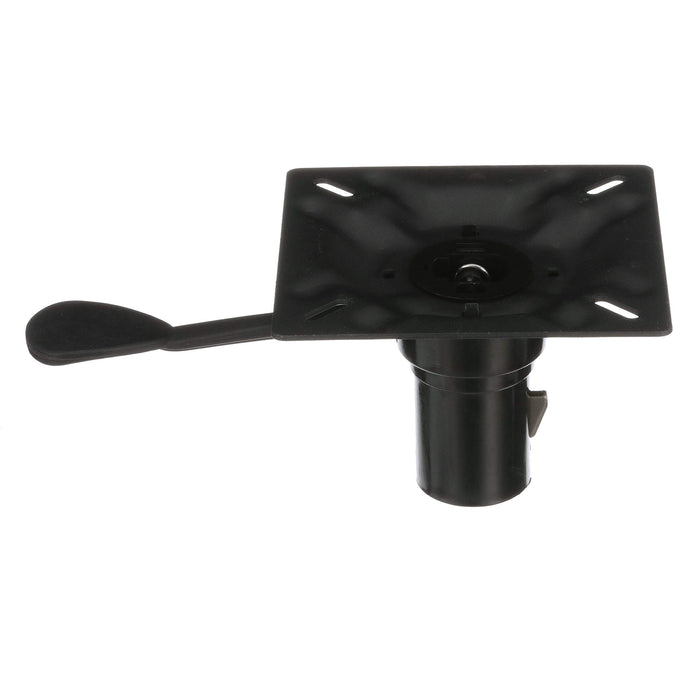 Attwood 238152-7 SwivlEze 238 Series Seat Mount, Right Handle, 3° Angle, Plated Steel