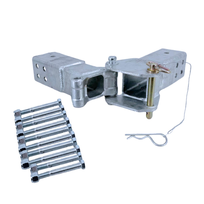 Tie Down Engineering 86510 Tiedown SwingKing Bolt-On Swing Tongue Kit, Hot Dipped Galvanized, 3" x 3"