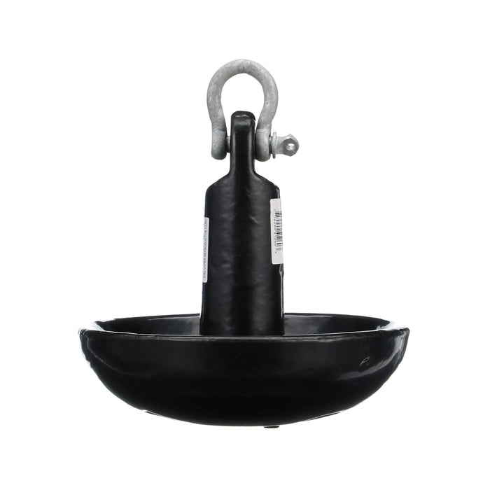 Seachoice 50-41260 Mushroom Anchor Black Vinyl Coated / 15 lbs.