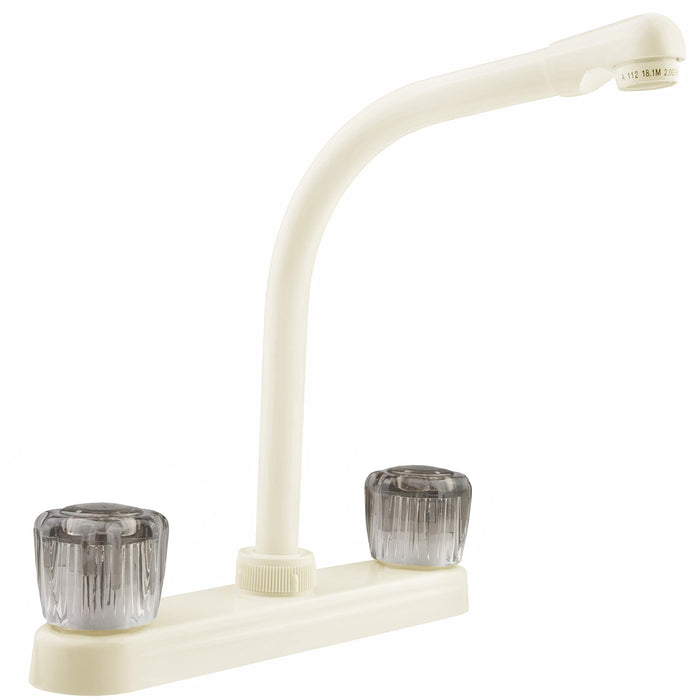 Dura Faucet DF-PK210S-BQ Hi-Rise Kitchen Faucet, Bisque
