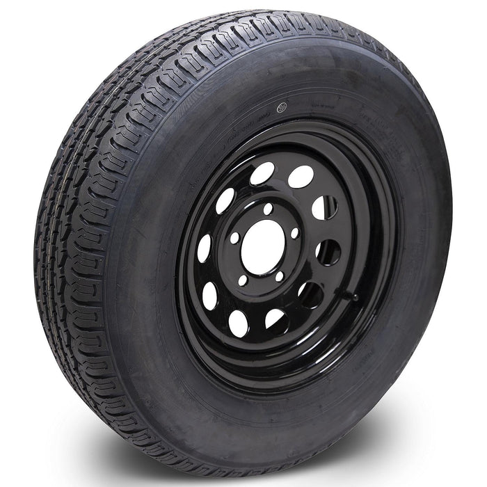 Seachoice 31937 53403 ST175/80R13C/5H KR35 13" Black Modular, 5-Lug on 4-1/2" Radial Tire & Wheel Asm
