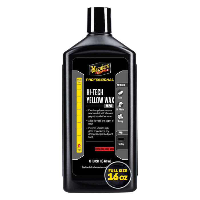 Meguiars M2616 Meguiar's Hi-Tech Yellow Wax 16oz