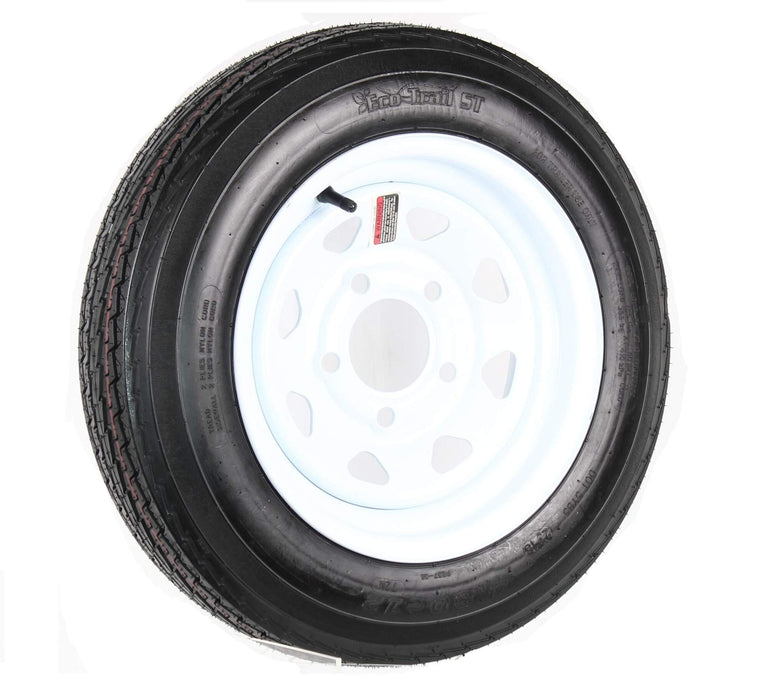 Loadstar Tires 30550 Bias Tire and Wheel (Rim) Assembly 480-12 4 Hole 4 Ply