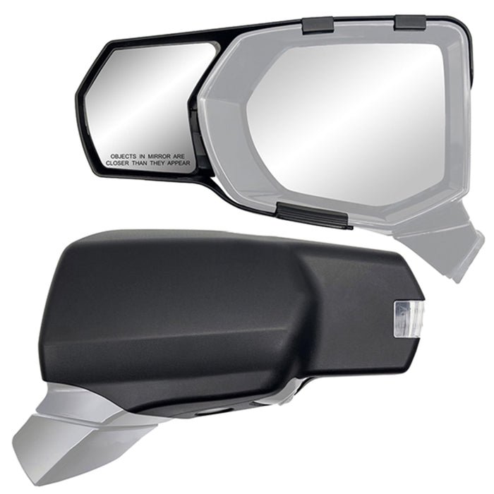 K-Source 80950 K Source Fit System Snap & Zap RV Towing Mirrors 2 Pack