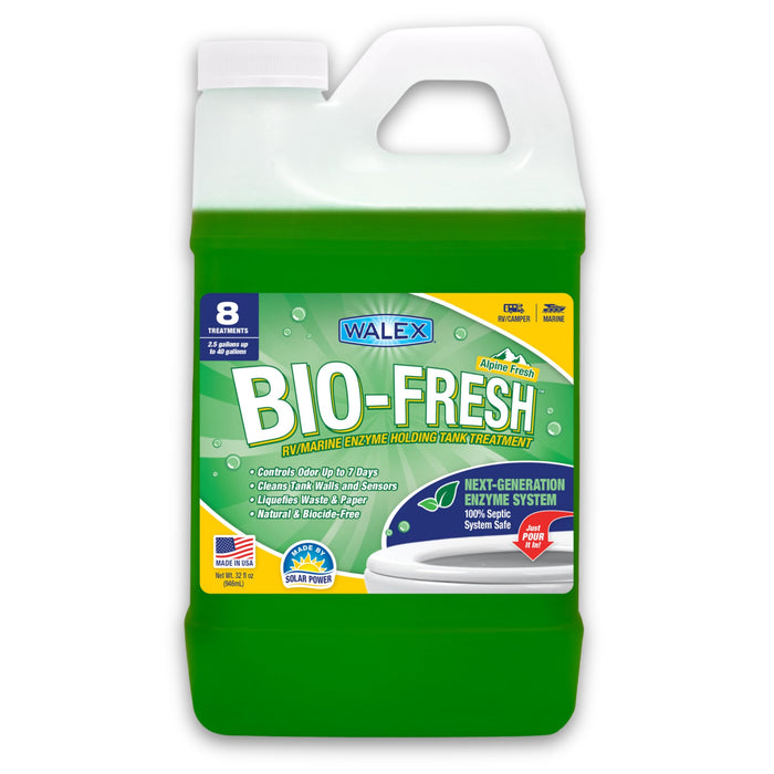 Walex Products BIOFRAF32 Walex Holding Tank Treatment, 32 oz. Alpine Fresh