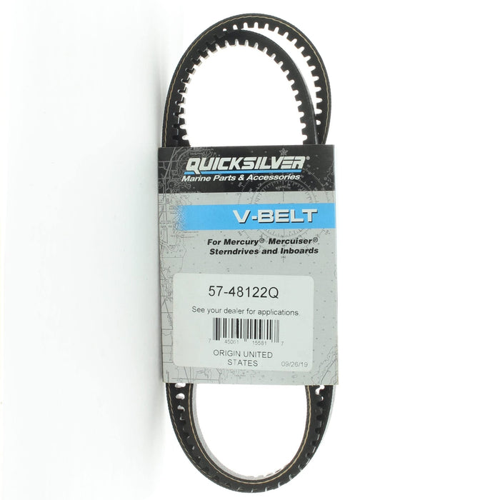 V-Belt 48122 - 48 Inches - 1, 219 mm Long  - Fits MerCruiser Stern Drive and Inboard Engines