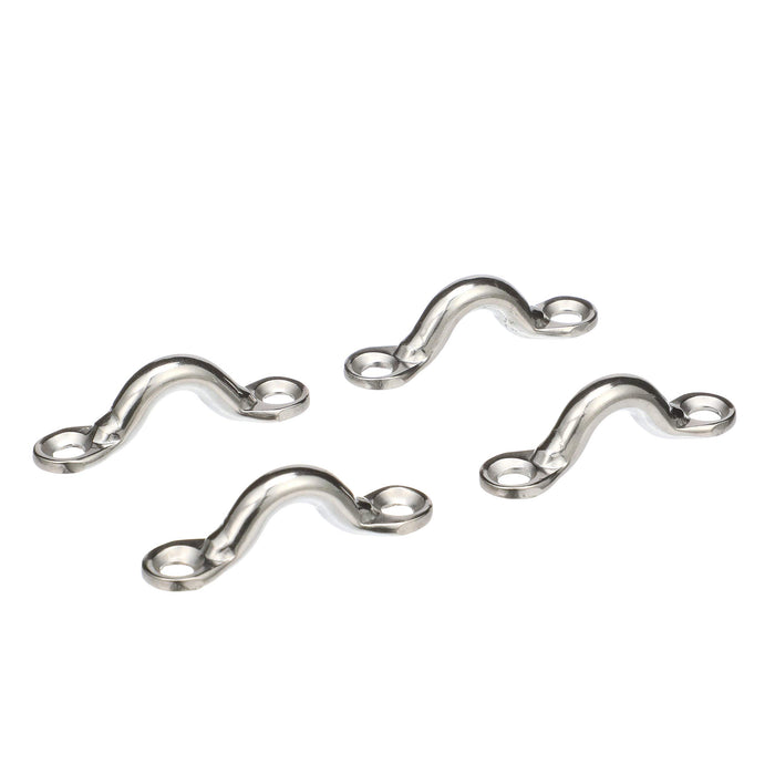 Seachoice 28811 Stainles Steel Eye Straps1-7/8" L x 11/32" ID Eye (4 Per Pack)
