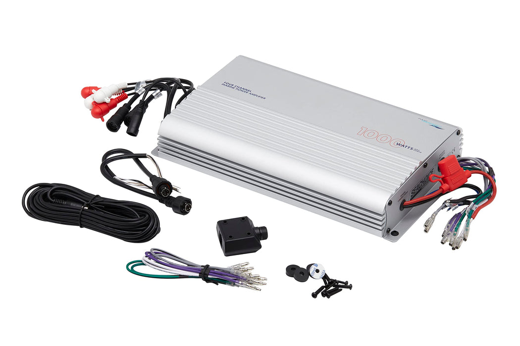 Seachoice MR1000SC 72116 4-Channel Marine Power Amplifier