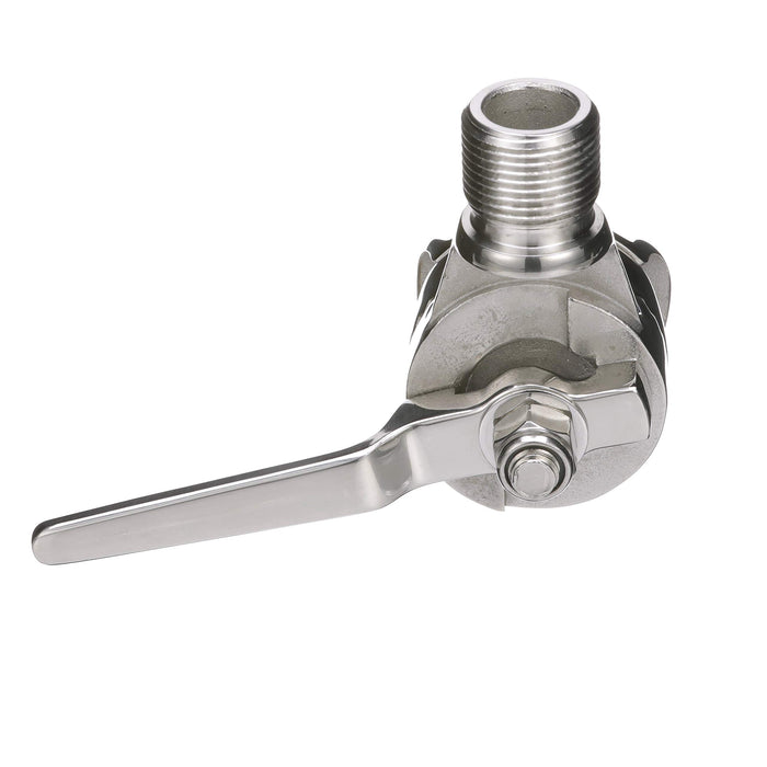 Seachoice 19541 Antenna Rail Ratchet Mount w/ Heavy-Duty Handle, 316 SS