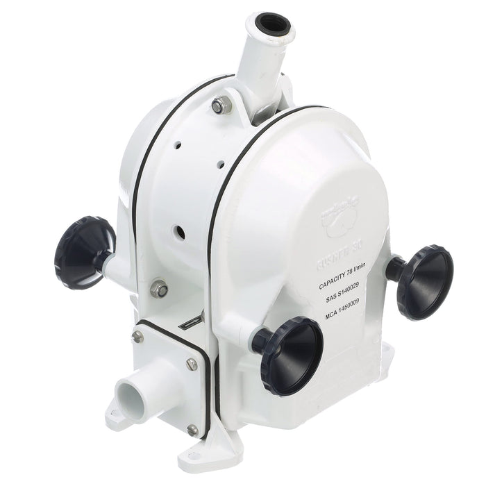 Whale BP3000 Marine Gusher 30 High Capacity Diecast Alloy 31 GPM Bilge Pump w/, On Deck Mount