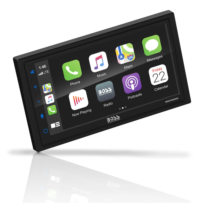 Boss Audio MRCP9685A Bluetooth Double-Din MP3 Digital Media Touch Screen AM/FM, Reciever