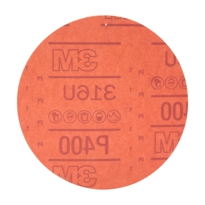 3M 1218 Red Hookit Disc 6 P400A 50/Bx