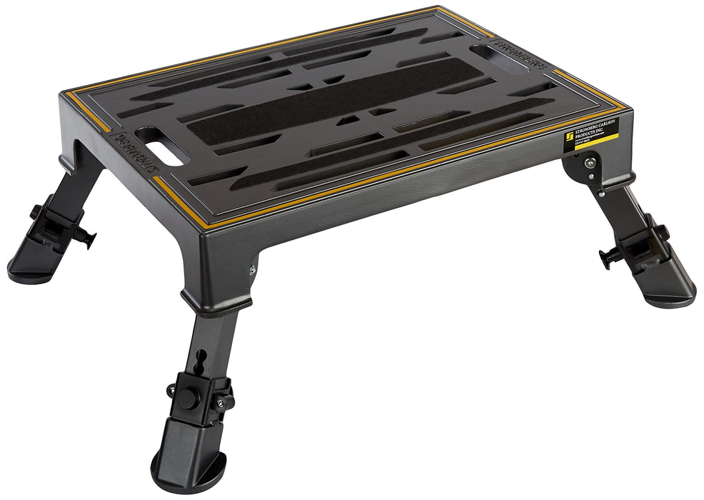 Stromberg Carlson PA-275 Die Case Aluminum Adjustable Leg Platform Step