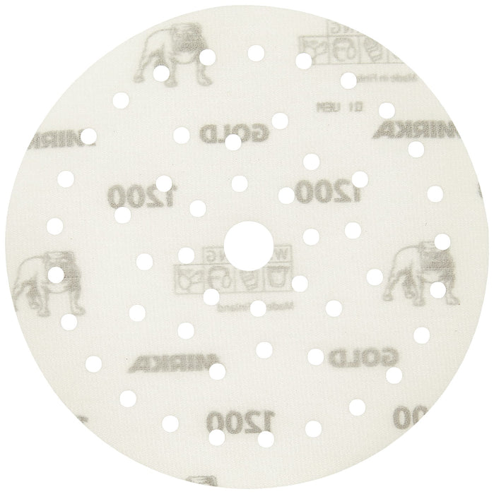 Mirka 23-6MFF-1200 Gold Multifit Dust Free Discs, 6", 50/pk