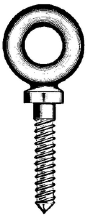 Chicago Hardware 89050 Shoulder Screw Eyebolt, Galvanized