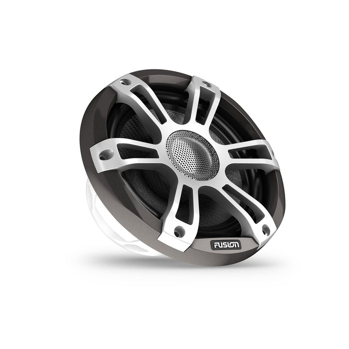 Fusion 010-02772-21 Signature Sport Series 3i Marine Coaxial Speakers, 7.7", Gray w/Metallic Painted Grill